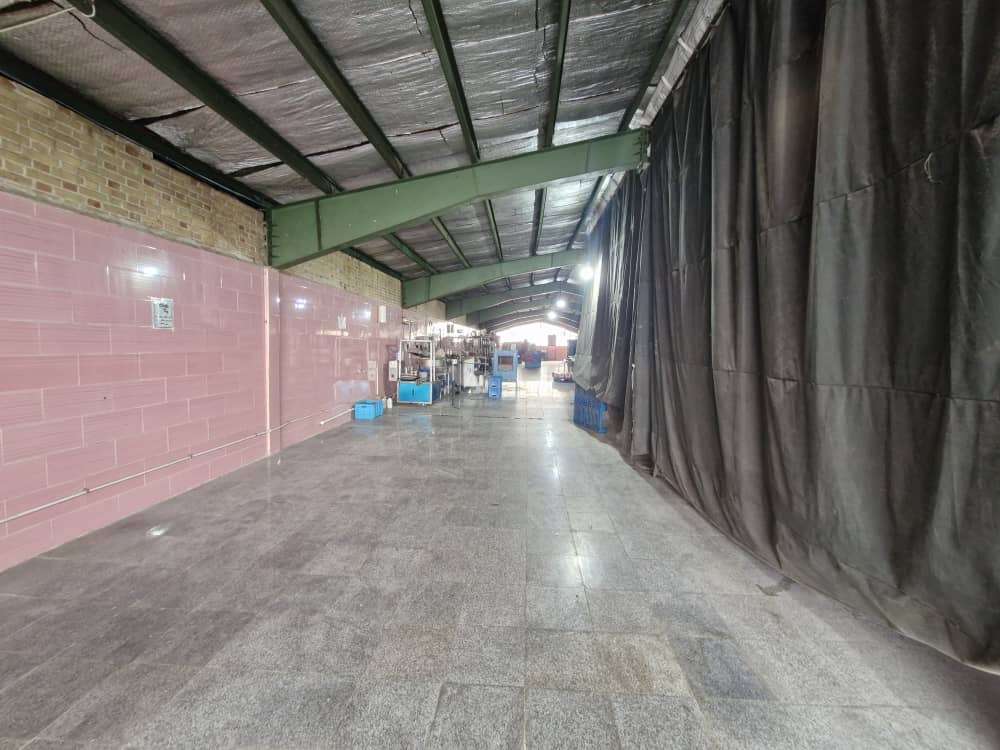 فروش سوله در شهرک صنعتی عباس آباد با زون غذایی _ املاک صنعت سوله