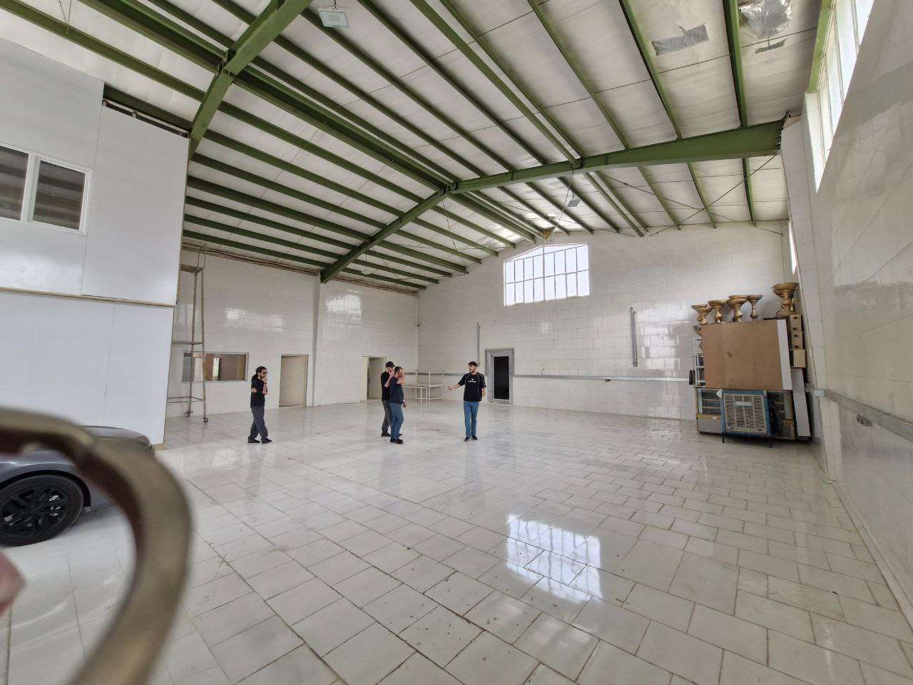  اجاره سوله صنعتی با جواز غذایی - شهرک صنعتی خوارزمی 700 متر _ املاک صنعت سوله