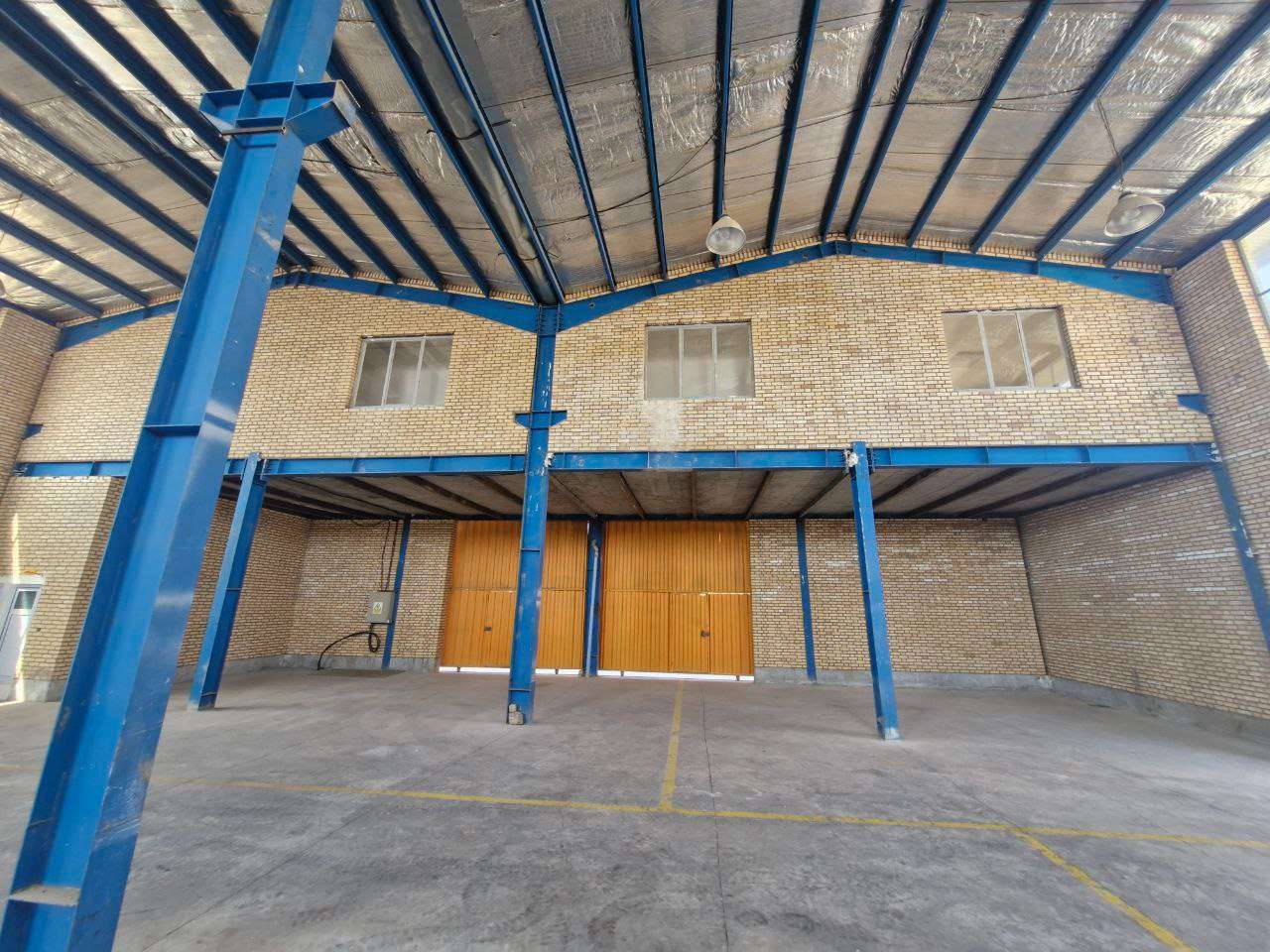  اجاره سوله صنعتی با جواز آبکاری - شهرک صنعتی پایتخت 500 متر _ املاک صنعت سوله