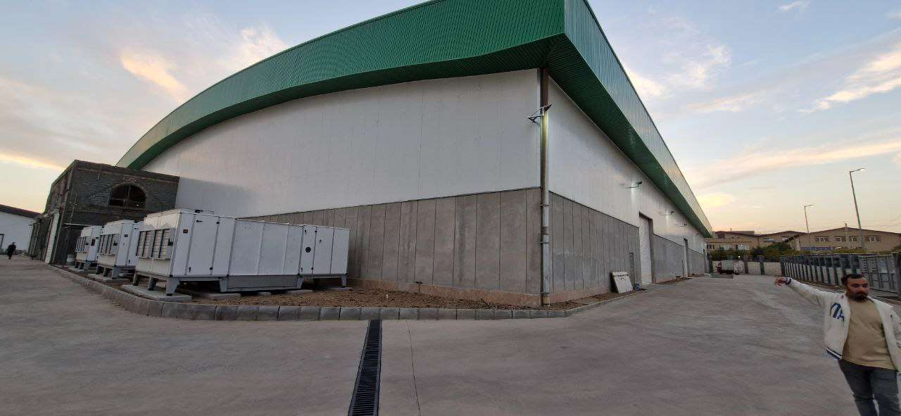 فروش سوله سلولزی با سند رسمی و ظرفیت استثنایی - شهرک صنعتی شنزار 7000 متر _ املاک صنعت سوله