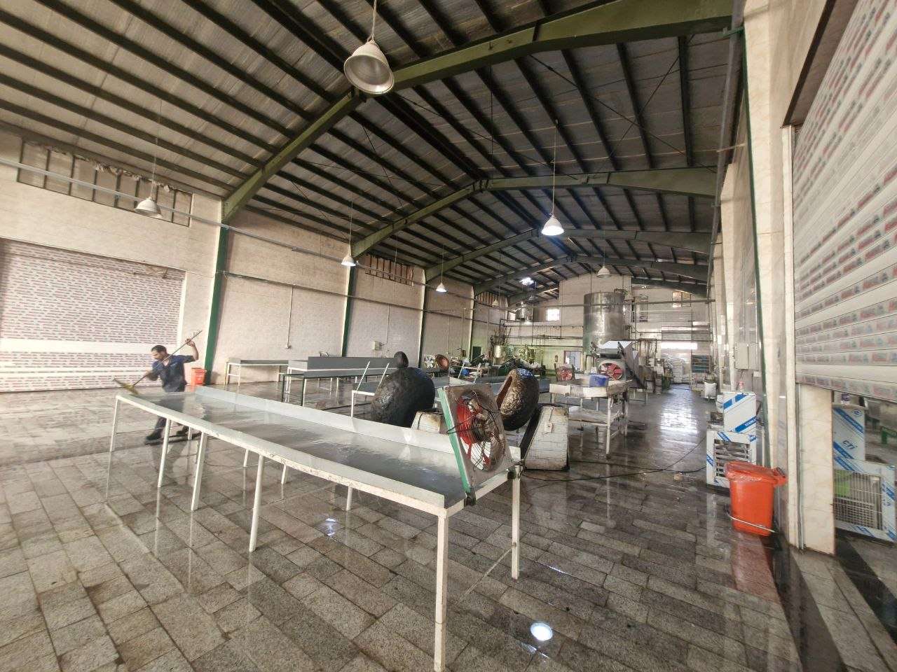 اجاره سوله در شهرک صنعتی عباس آباد زون غذایی 4000متر _ املاک صنعت سوله