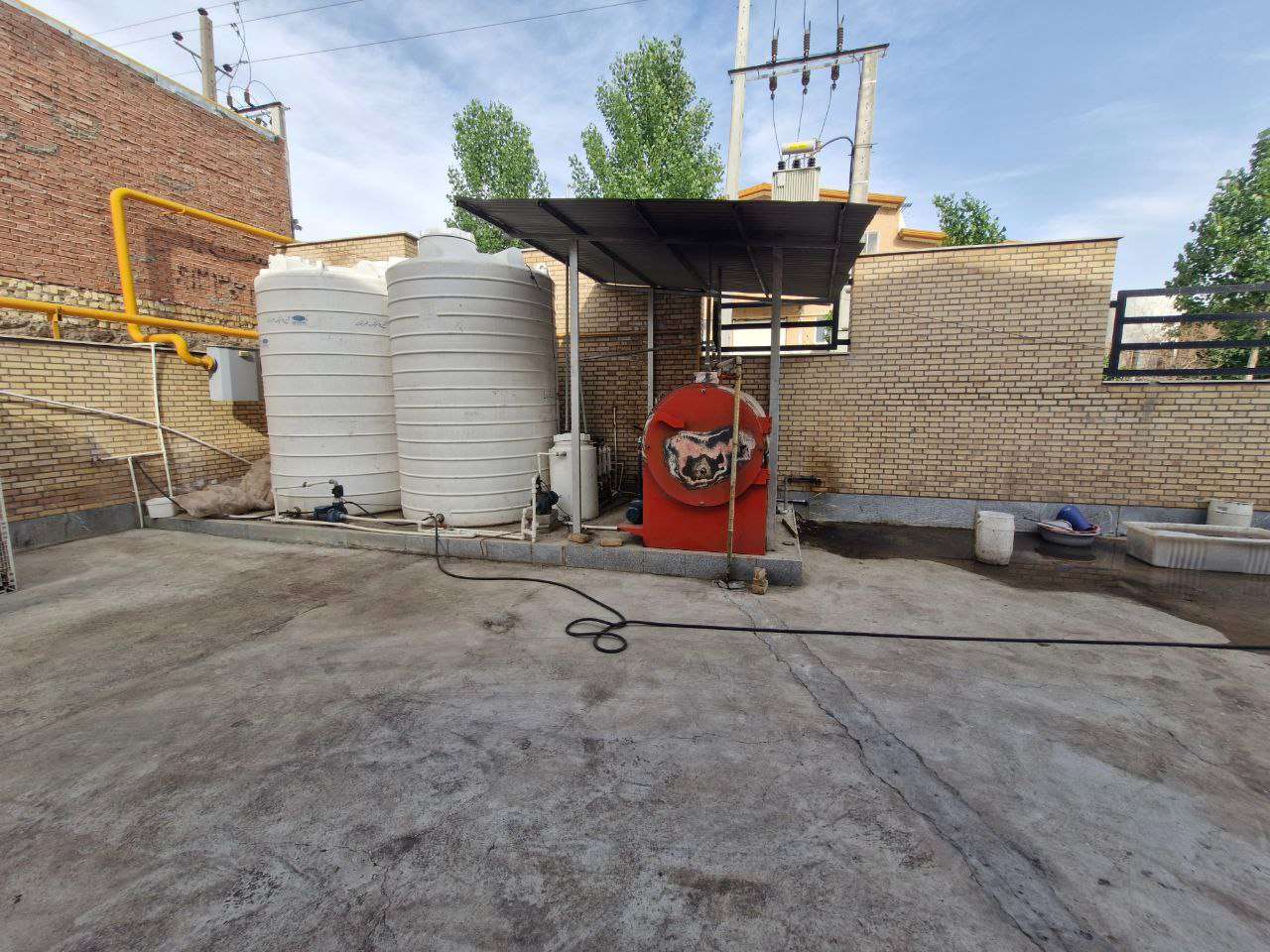 فروش سوله صنایع غذایی با سند تک‌برگ - شهرک صنعتی عباس‌آباد 1500 متر _ املاک صنعت سوله