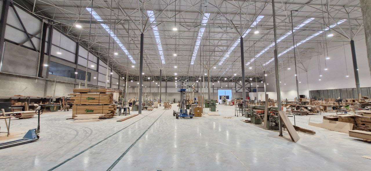 فروش سوله سلولزی با سند رسمی و ظرفیت استثنایی - شهرک صنعتی شنزار 7000 متر _ املاک صنعت سوله