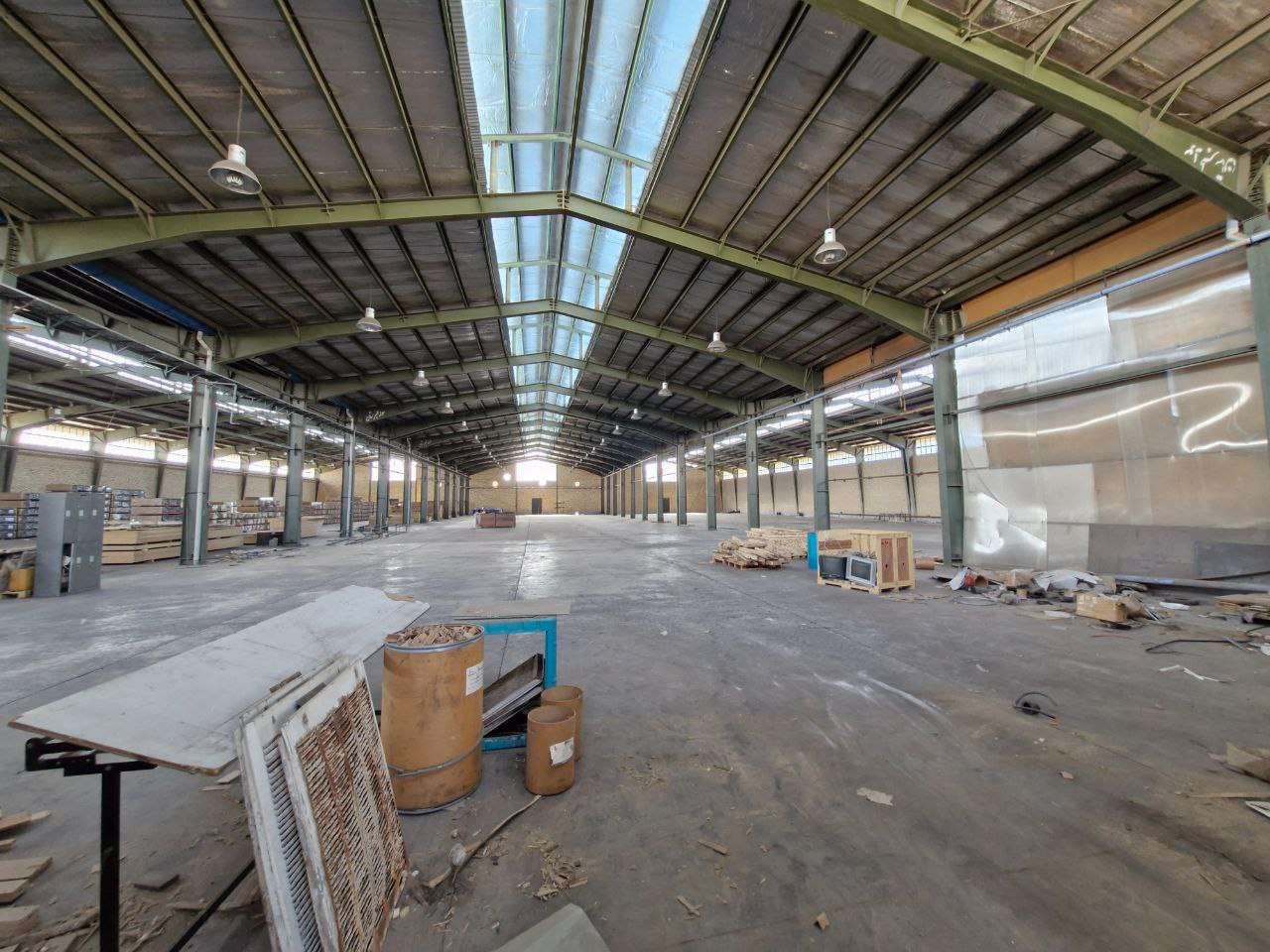 فروش سوله سلولزی - شهرک صنعتی ایوانکی ۴۵۰۰ متر _ املاک صنعت سوله