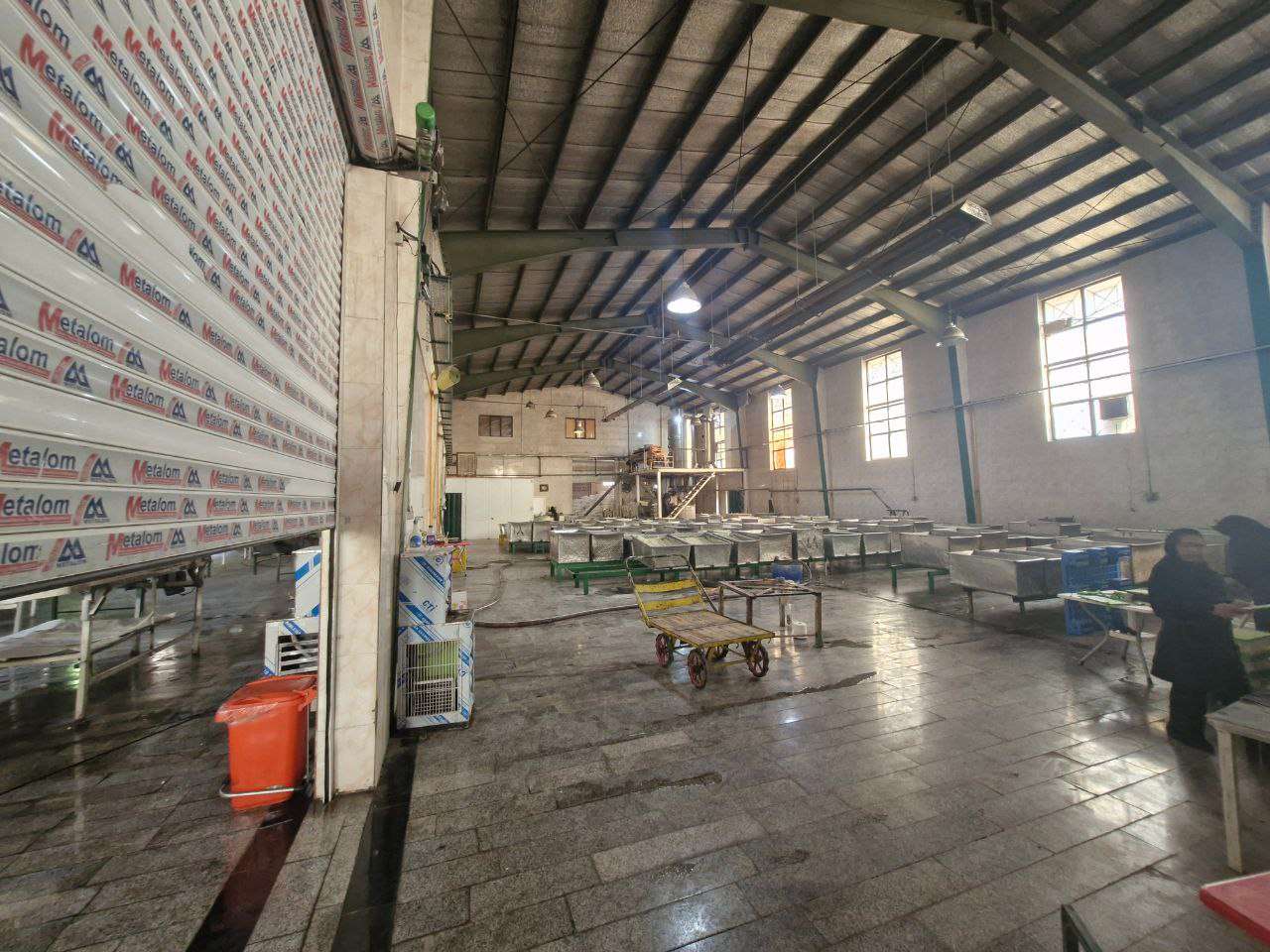 اجاره سوله در شهرک صنعتی عباس آباد زون غذایی 4000متر _ املاک صنعت سوله