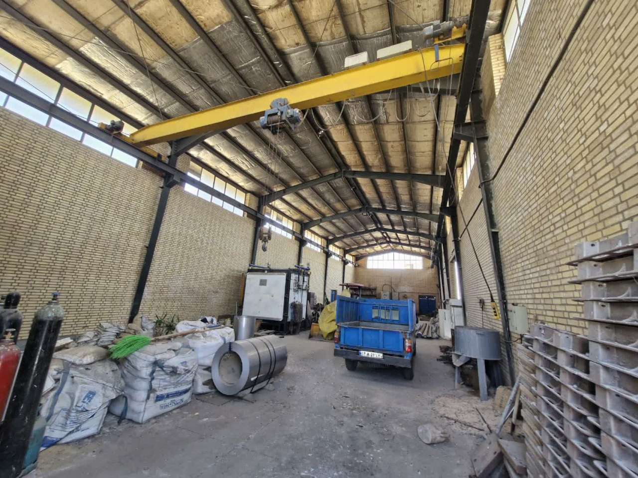 اجاره سوله ریخته گری در شهرک صنعتی پایتخت  _ املاک صنعت سوله