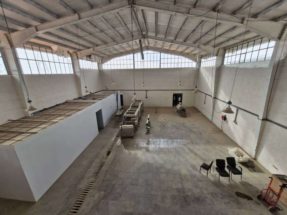 فروش سوله در شهرک صنعتی عباس اباد با زون غذایی _ املاک صنعت سوله