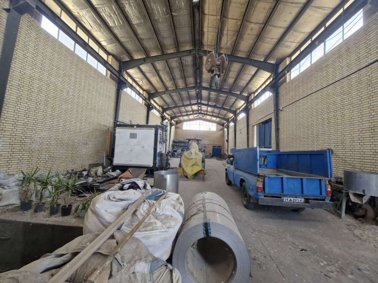 اجاره سوله ریخته گری در شهرک صنعتی پایتخت  _ املاک صنعت سوله