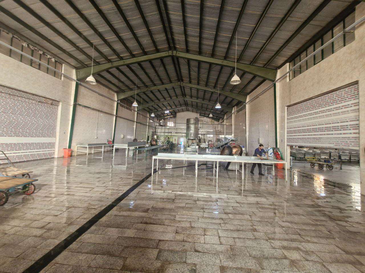 اجاره سوله در شهرک صنعتی عباس آباد زون غذایی 4000متر _ املاک صنعت سوله