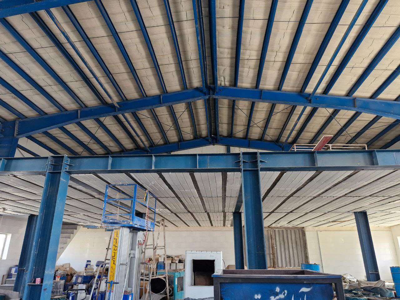  اجاره سوله صنعتی با جواز غذایی - شهرک صنعتی خوارزمی 700 متر _ املاک صنعت سوله