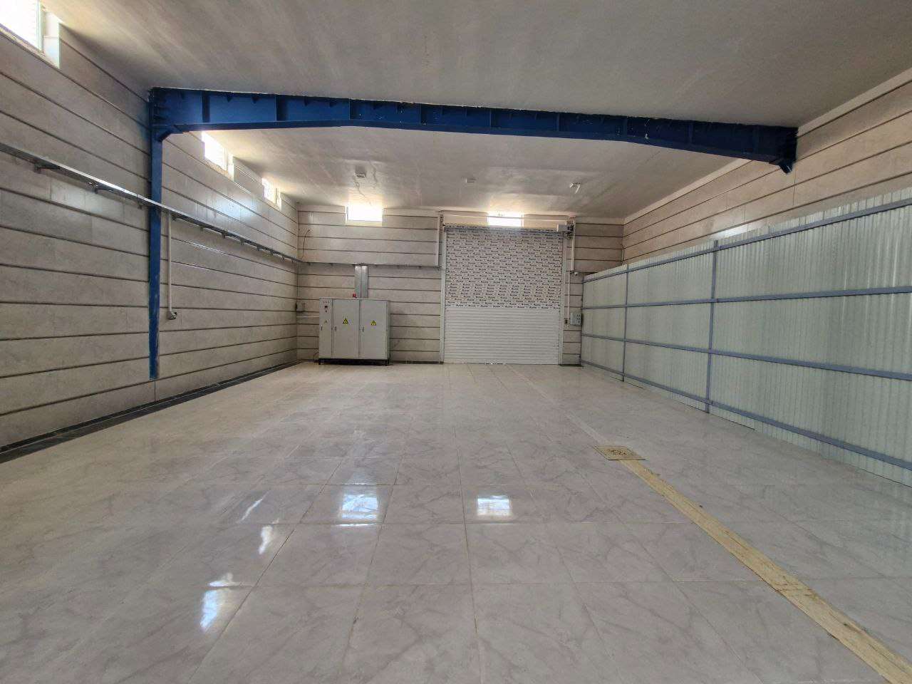 اجاره سوله بسته‌بندی حبوبات با جواز معتبر - شهرک صنعتی گرمسار 1260 متر _ املاک صنعت سوله