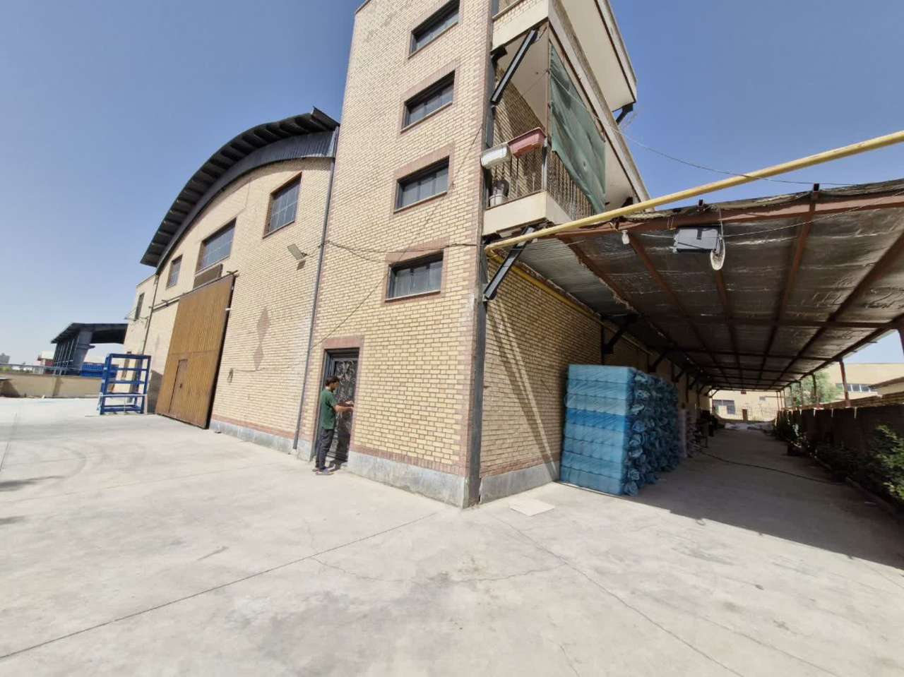 فروش سوله فلزی در خوارزمی3410 متر _ املاک صنعت سوله