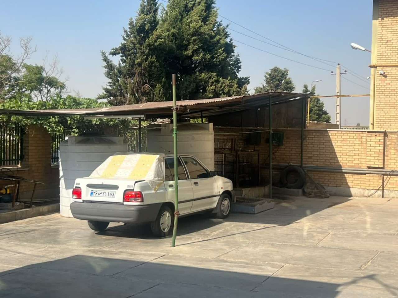 فروش سوله شیمیایی با جواز بهره برداری تولید پلاستیک در شهرک صنعتی عباس اباد  _ املاک صنعت سوله